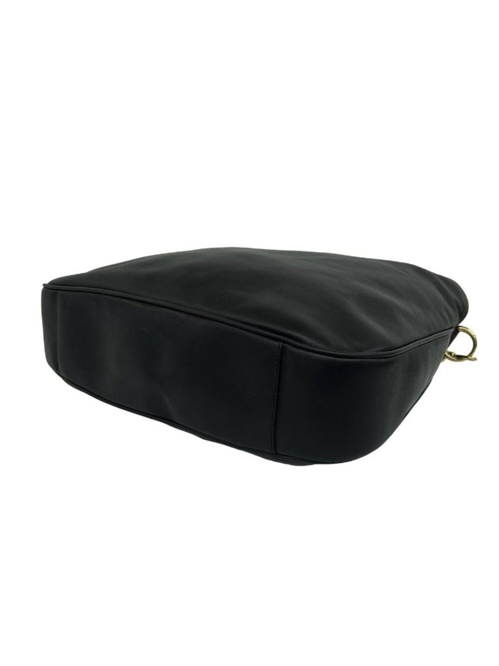 Gucci Vintage Bamboo Leather 2-Way Shoulder Bag Black - Picture 8 of 10